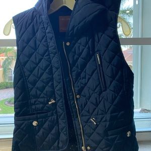 zara girls vest/jacket hooded